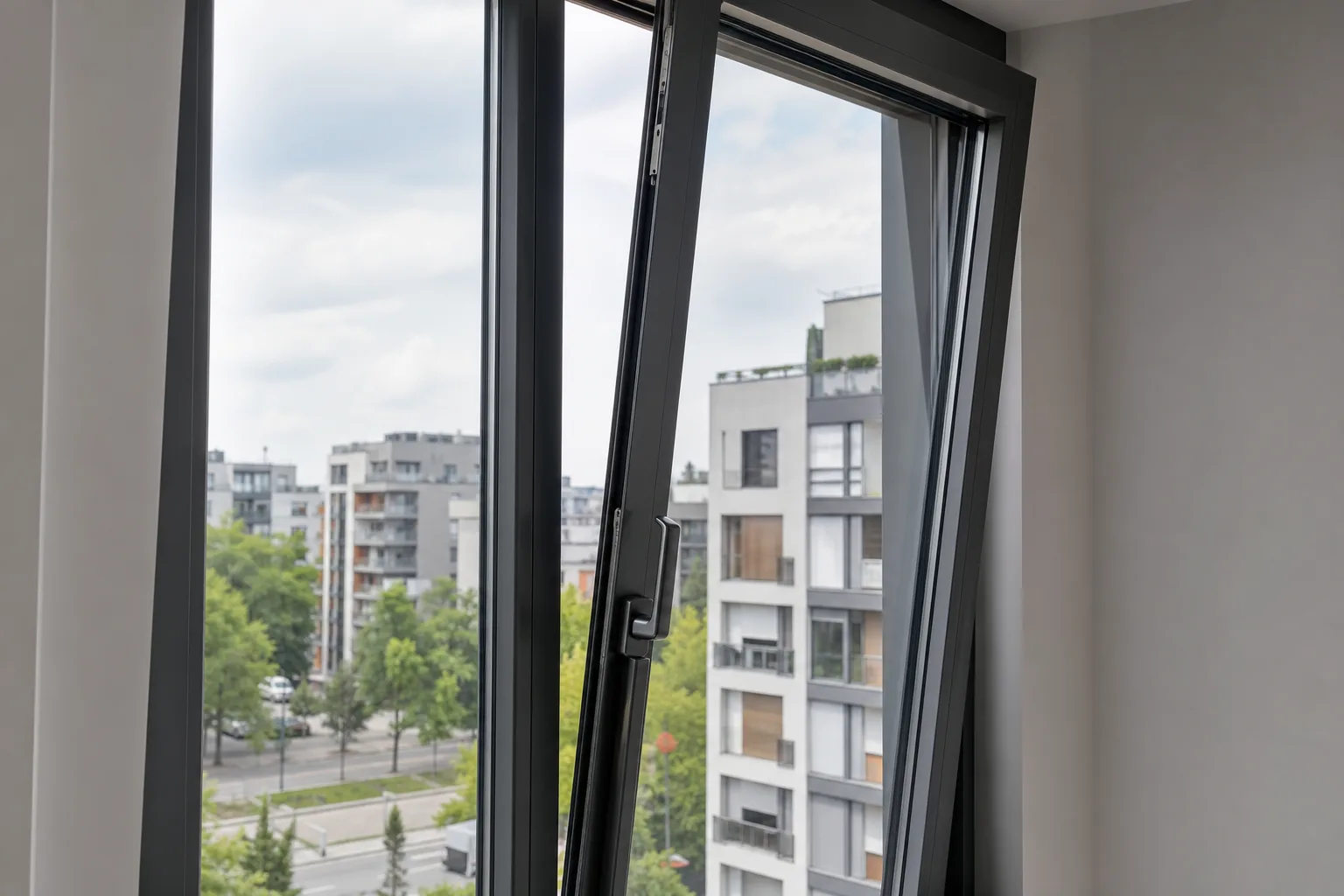 Aluminijumski prozori sa termo prekidom u enterijeru
